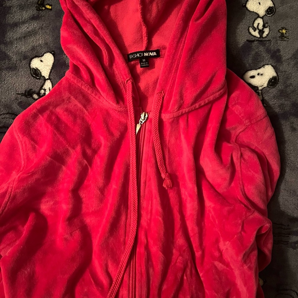 Women’s Fashion Nova Hot Pink Zip-Up Jacket